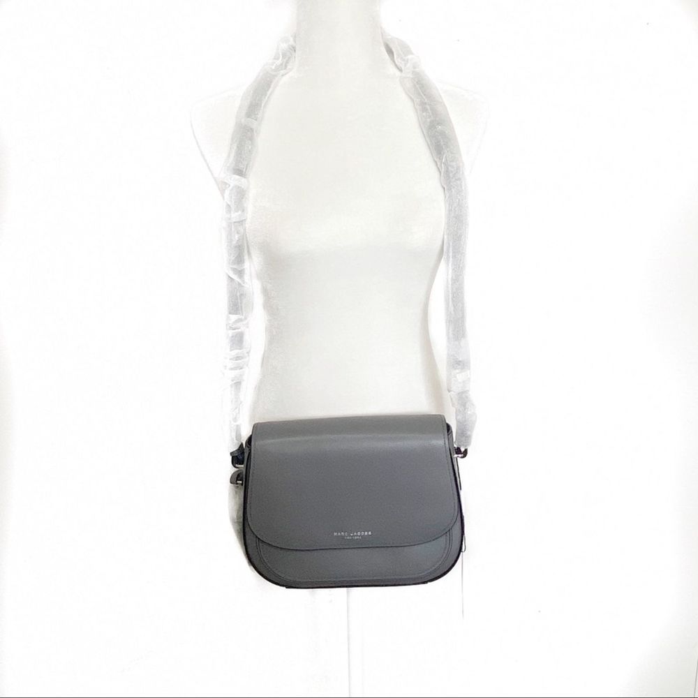 Marc Jacobs Rider Large Leather Crossbody Bag - Picture 7 of 14
